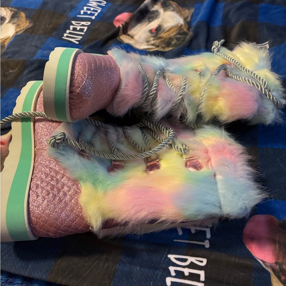 Irregular Choice Festival Boots! NWOT - Picture 3 of 5